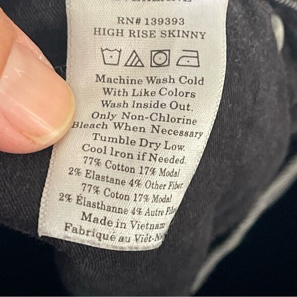 Everlane High Rise Authentic Stretch Jeans - Picture 8 of 11